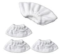 ZGHQHCDRH Microfiber Cover Set For Hand Nozzle，Compatible For Karcher，Compatible For Easyfix，Steam Cleaner SC1, SC2, SC3, SC4, SC5(4pcs)