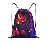 ZGHQHCDRH Millie Drawstring Backpack Sports Gym Sackpack Helluva Boss Anime String Bag for Hiking