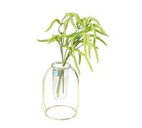 ZGHQHCDRH Mock-up bouquet lover's tears 3 branches home decoration green plant flower arrangement display shooting props wedding decoration