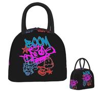 ZGHQHCDRH Monkey Lunch Bag Insulated Bento Box Waterproof Lunch Tote Resuable Picnic Bag Thermal Bag for Woman Kids Office