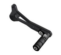 ZGHQHCDRH Motorcycle Foot pegs Adjustable Folding Shifter Shift Pedal Lever for Monster 821 Supersport 950 /S 1200R/S Motorcyclerear Pedal, Foot Pedal(Sliver)