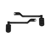 ZGHQHCDRH Motorcycle Foot pegs Motorcycle 2 Pieces Heel-Toe Lever Shift Pedal Rear Lever with Shift Pedal for Softail Fat Boy Touring Road Glide(A Shift Levers Pegs)