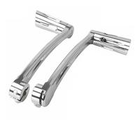 ZGHQHCDRH Motorcycle Gear Shift Lever Motorcycle Brake Arm Pedal Heel-Toe Shifter Shifter Kit for Touring Version for Road King Street Version for Electra Tri Glide(Shift Lever Chrome)