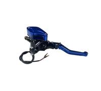 ZGHQHCDRH Motorcycle Hydraulic Clutch Kit Lever Master Cylinder Knitting Oil Hose Fit for Racing Yamaha Kawasaki Honda Suzuki(Blue Right SY)
