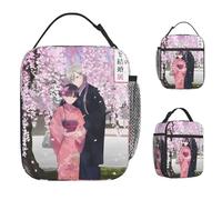 ZGHQHCDRH My Happy Marriage Lunch Bag for Unisex Print Lunch Box Casual Picnic Cooler Bag Portable Oxford Thermal Lunch Bags
