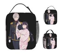 ZGHQHCDRH My Happy Marriage Lunch Bag Picnic Lunch Box for Girls Casual Graphic Thermal Tote Handbags Oxford Convenient Cooler Bag