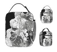 ZGHQHCDRH My Happy Marriage Lunch Bag Portable Lunch Box Child Office Print Cooler Bag Fashion Oxford Tote Food Bags