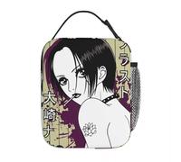 ZGHQHCDRH Nana Osaki Insulated Lunch Bag Leakproof Anime Manga Reusable Thermal Bag Tote Lunch Box Office Outdoor Men Women