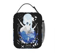 ZGHQHCDRH Nier Automata 2B Insulated Lunch Bags Portable Anime Reusable Thermal Bag Tote Lunch Box Office Outdoor Food Bag