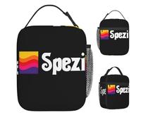 ZGHQHCDRH Paulaner Spezi Logo Lunch Bag for Girls Germany Beer Lunch Box Kawaii Outdoor Picnic Cooler Bag Convenient Oxford Tote Food Bags