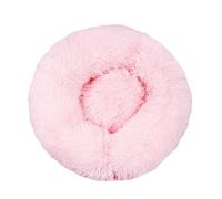 ZGHQHCDRH Pet Calming Bed, Full-size Washable Donut Shape, Designed Like A Donut, Suitable As A Comfortable Sleep Aid For All Types Of Cats.(Light PinK,XXL 1pcs)