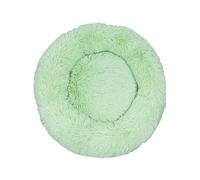 ZGHQHCDRH Pet Calming Bed, Full-size Washable Donut Shape, Designed Like A Donut, Suitable As A Comfortable Sleep Aid For All Types Of Cats.(Fruit Green,XL 1pcs)