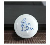 ZGHQHCDRH Pet urn， Mini Ceramic Urn With Chinese Zodiac Design For Human Ashes Keepsake(Rat)