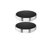 ZGHQHCDRH Phone Car Mount Magnetic Car Phone Holder Magnet Mount Mobile Cell Stand GPS Support For 14 13 12 Pro For Samsung For Oneplus(2pcs Silver-Fixed)