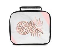 ZGHQHCDRH Pineapple Pattern Handheld Lunch Bag for Boy and Girls Best Gifts 3D Cartoon Lunch Box Bag Outdoor Picnic Bag for Children