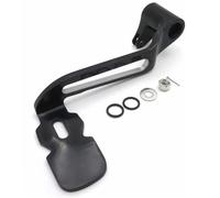 ZGHQHCDRH Pit Bike Accessories Fit for Harley 14-Later Touring and Trike Motorcycle Hollow-Out Rear Brake Lever Pedal Foot(MT280-017-BK)