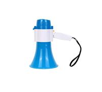 ZGHQHCDRH portable megaphone, Loud hailer, Multifunction Bullhorn Speaker，megaphone Handheld Voice Amplifier With Volume Control Foldable Handle 15w Loudspeaker