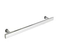 ZGHQHCDRH Push and Pull Glass Door Handle， Heavy Duty Stainless Steel Bathroom Shower Pull Push Door Handles(440mm)