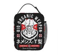 ZGHQHCDRH Residents Evils Bio Organic Weapon Insulated Lunch Bag High Capacity Reusable Thermal Bag Tote Lunch Box Work Outdoor Men Women