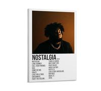 ZGHQHCDRH Rod Wave NostalgiaModern Wall Art Poster Textured Canvas Print for Living Room A Striking Centerpiece for Your Home Office DecorFrame-style24x36inch(60x90cm)