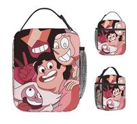 ZGHQHCDRH S-Steven U-Universe Lunch Bag Picnic Lunch Box for Women Aesthetic Graphic Thermal Lunch Bags Oxford Portable Insulated Cooler