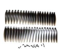 ZGHQHCDRH S2S Drone Original Spare Part LS-S2S Main Blade Propeller Props/Motor Arm/Body shell Frame Part Replacement Accessory(40PCS Propeller)