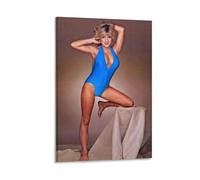 ZGHQHCDRH Samantha FoxModern Wall Art Poster Textured Canvas Print for Living Room A Striking Centerpiece for Your Home Office DecorFrame-style24x36inch(60x90cm)