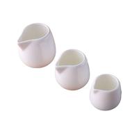 ZGHQHCDRH Sauce cup, White Milk Without Handle Small Spoon Coffee Tankard Western