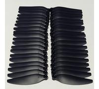 ZGHQHCDRH SG108 PRO/MAX Drone Propeller Props Maple Leaf Wing Rotor Spare Part GPS Quadcopter SG-108 Blade Accessory 8PCS/Set(40PCS Pure Black)