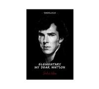 ZGHQHCDRH Sherlock Holmes TV Series Poster Canvas Poster Wall Art Decor Print Picture Paintings for Living Room Bedroom Decoration 24x36inch(60x90cm)