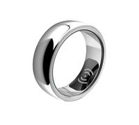 ZGHQHCDRH Smart Health Ring, Real-time Health Monitoring, Blood Pressure Temperature Sleep Monitoring, Accurate Pedometer, Real-Time Data Analysis for Enhanced Wellness, for Everyday Use (Silver,22#)