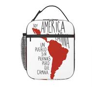 ZGHQHCDRH Soy Am Rica Latina One Lunchbag