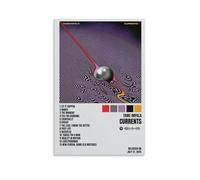 ZGHQHCDRH Tame Impala CurrentsModern Wall Art Poster Textured Canvas Print for Living Room A Striking Centerpiece for Your Home Office DecorUnframe-style24x36inch(60x90cm)