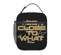 ZGHQHCDRH Tate McRae So Close to What Thermal Insulated Lunch Bag for School 2025 New Album Portable Food Bag Thermal Cooler Lunch Box