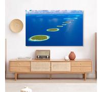 ZGHQHCDRH Television cover, Colorful Universal TV Cover Dustproof Screen Protector For LCD LED, Painting Pattern Indoor Bedroom Living Room Decor Dust For Televisions,Color:C(A,75in(174x100cm))