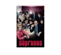 ZGHQHCDRH The SopranosModern Wall Art Poster Textured Canvas Print for Living Room A Striking Centerpiece for Your Home Office DecorUnframe-style24x36inch(60x90cm)