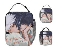 ZGHQHCDRH The Summer Hikaru Died Lunch Bag for Child Print Lunch Box Kawaii Travel Cooler Bag Portable Oxford Thermal Lunch Bags