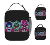 ZGHQHCDRH This is The Last Thing You See Before You Die Lunch Bag for Women Deltarune Game Lunch Box Cooler Bag Thermal Tote Handbags