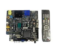 ZGHQHCDRH TP.MS338.PC821 + Remote Control，universal Driver Board Suitable For 40-inch-70-inch TV With Network Function，TV Motherboard Replacement