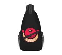 ZGHQHCDRH Trendy H-Hazbin H-Hotel cross chest bag diagonally, a fashionable backpack designed specifically for sports and travel