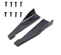 ZGHQHCDRH Universal Car Front Rear Bumper Strip Lip Spoiler Diffuser Splitter Scratch Protector 48CM Length(B)