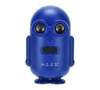 ZGHQHCDRH USB-C rechargeable bark stopper 2000mAh dual transmitter anti-barking artifact(Blue)