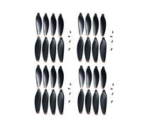 ZGHQHCDRH V168 V198 GPS Brushless Motor Drone RC Quadcopter Spare Parts Propeller Blade Accessory Maple Leaf for V168 Dron(32pcs Blade)