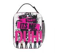 ZGHQHCDRH Who's That Its Me, DUH! P1Harmony Album 2025 Product Insulated Lunch Bag Storage Food Boxes Reusable Cooler Thermal Lunch Box