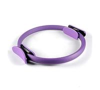 ZGHQHCDRH yoga ring, 2Pcs Yoga Ring Kit Professional Pilates Muscle Exercise Magic Circle Wrap Slimming Body Building Fitness Accessories(1PCS Circle Purple)