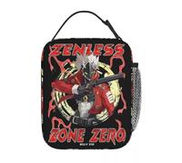 ZGHQHCDRH Zenless Zone Zero Billy Kid Accessories Insulated Lunch Bag for School Office Food Container Portable Cooler Thermal Lunch Boxes