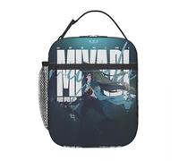 ZGHQHCDRH ZZZ Ellen Nicole Miyabi Merch Insulated Lunch Bag for School Zenless Zone Zero Storage Food Boxes Thermal Cooler Lunch Boxes