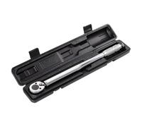 ZGJIAJU 1/4 3/8 1/2 Inch Drive Click Torque Wrench 5-210N.m Square Drive Ratchet Wrench Repair Spanner Key Hand Tools with Box(19-110nm)