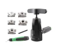 ZGJIAJU Copper Pipe Expander Set Air Conditioner Metric Reamer Flare Tool Pipe Flaring Tool Set Tube Hand Electric Drill Dua