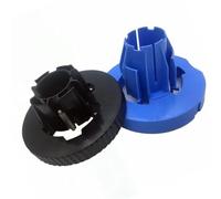 ZGLJSD 1Set CQ893-67009 END Cap Spindle Hub Black + Blue Fit For Designjet T120 T520 T730 T830 CQ891A CQ893A Plotter Parts